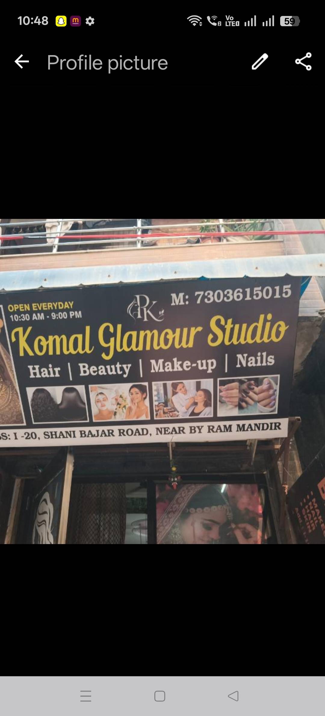 Komal glamour studio, Salon in Delhi Rohini Sector 4, Delhi