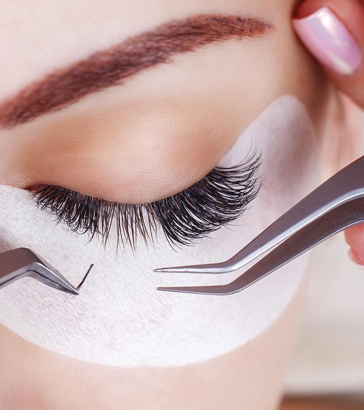 Eyelash Extensions (with Makeup)