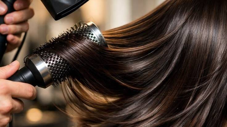 hair Blue dryer